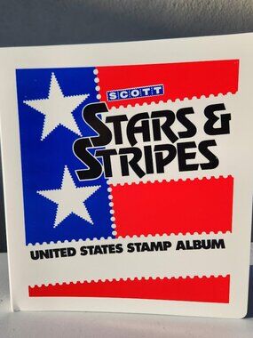 New Scott Stars and Stripes United States Stamp Collecting Album 176P093 Binder